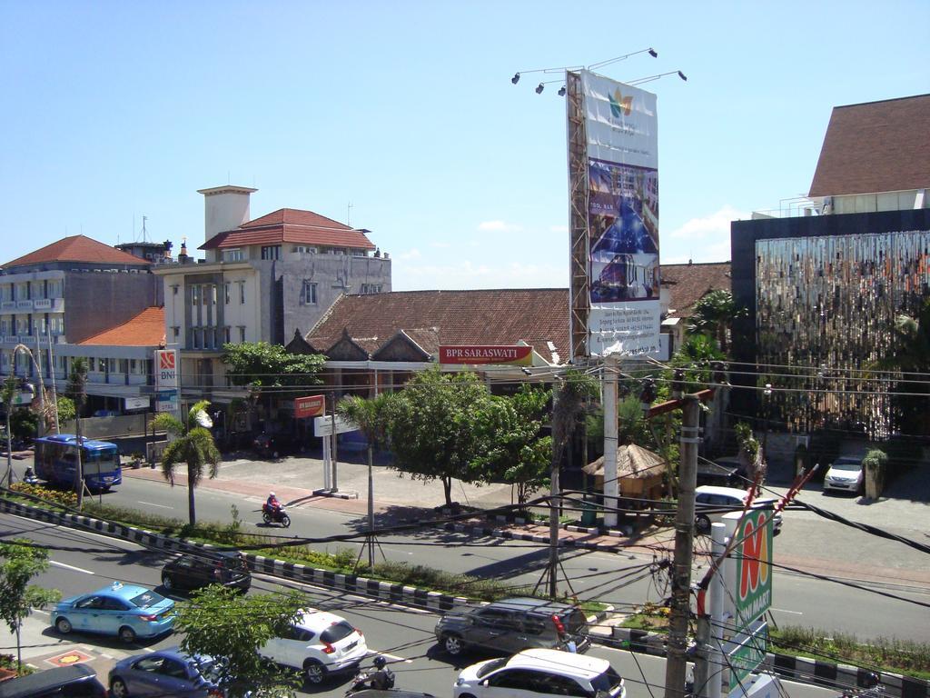 Bali Caps Hostel กูตา ภายนอก รูปภาพ